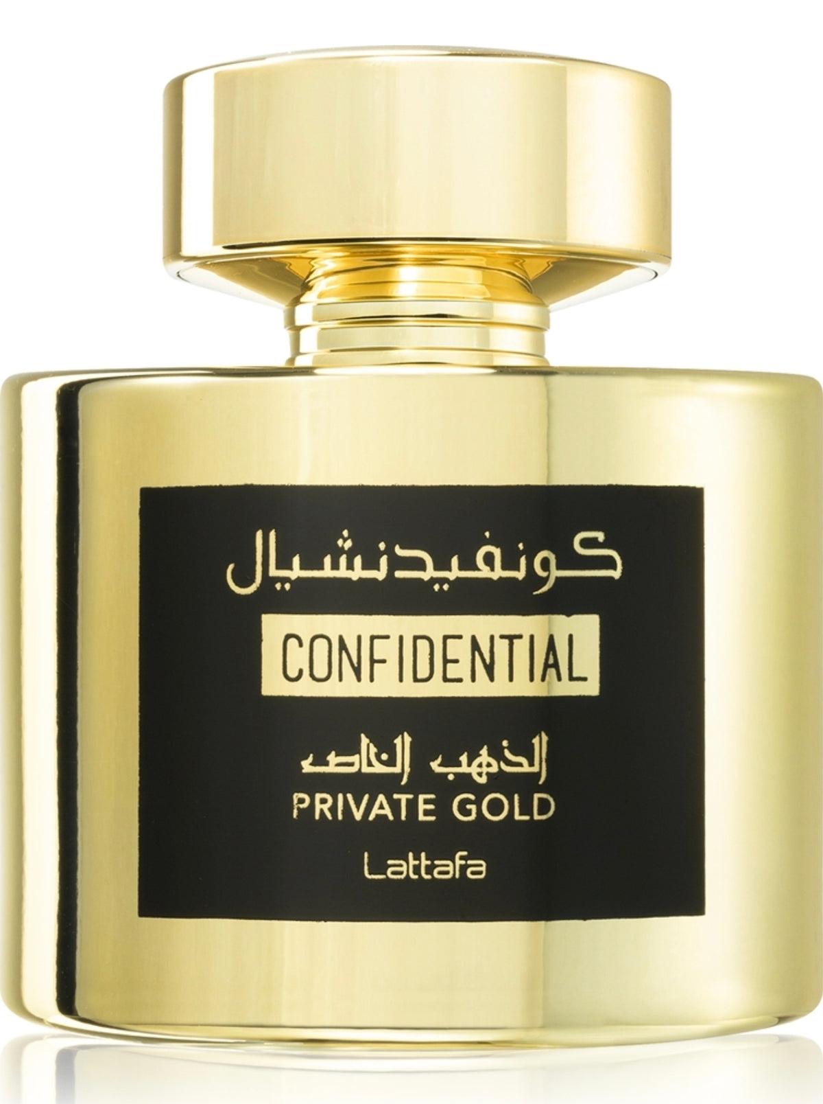 Confidential-Private Gold Lattafa 100ml eau de parfum