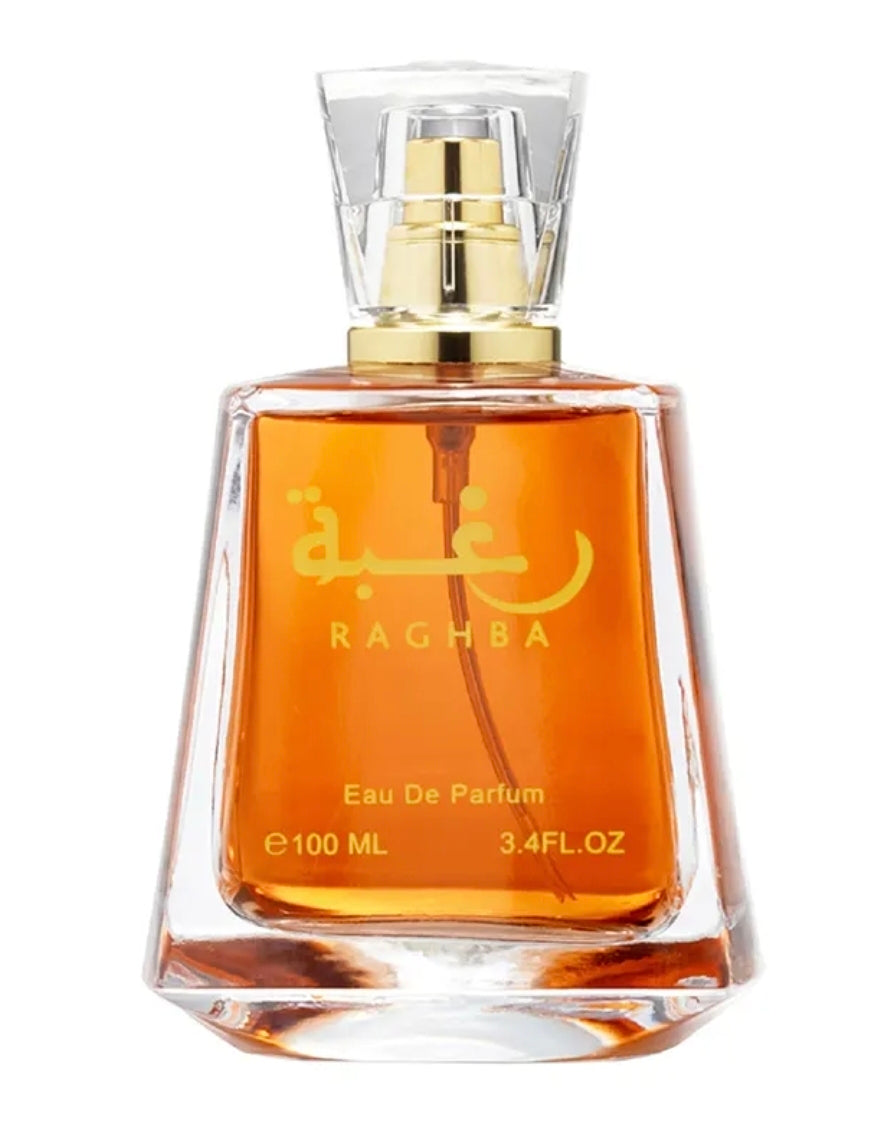 Raghba Lattafa 100ml eau de parfum +deodorant