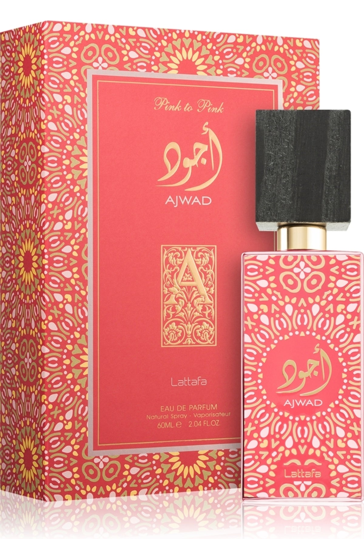 Ajwad Pink To Pink Lattafa 60ml eau de parfum